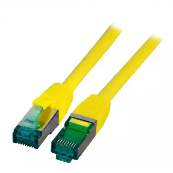 Cabo de rede EFB Elektronik MK6001.20Y RJ-45 Cat6a 20 m amarelo