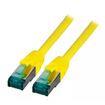 Cabo de rede EFB Elektronik MK6001.20Y RJ-45 Cat6a 20 m amarelo