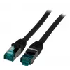 Cabo de rede EFB Elektronik MK6001.25B RJ-45 Cat6a 25 m preto