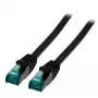 Cabo de rede EFB Elektronik MK6001.40B RJ-45 Cat6a 40 m preto