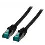 Cabo de rede EFB Elektronik MK6001.50B RJ-45 Cat6a 50 m preto
