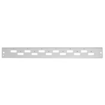 Acessório para patch panel EFB Elektronik VSB-FP-6SC-D-H — 1HE painel de fibra para rack, portas SC duplex