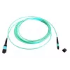 Cabo de fibra ótica MTP EFB Elektronik MTPF12MTPFOM3-1-A — 1 m, OM3, MTP–MTP, 50 µm, aqua