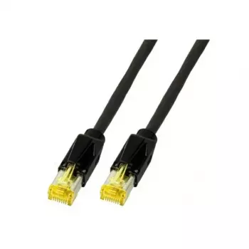 EFB Elektronik K3130.1,5 Cabo patch RJ-45 Cat6a S/FTP, 1,5 m, preto