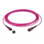 Cabo de fibra ótica EFB Elektronik MTPF12MTPFOM4-15-A — OM4 multimodo, MTP–MTP, 15 m, 50 µm