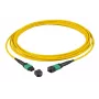 Cabo de fibra ótica EFB Elektronik MTPF48MTPFOS2-5-A MTP OS2 5 m amarelo