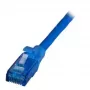 Cabo de rede EFB Elektronik K8109BL.3 Cat6a U/UTP RJ-45 — 3 m, azul