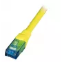 EFB Elektronik K8109GE.1,5 Cabo patch RJ-45 Cat6a U/UTP, 1,5 m, amarelo