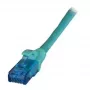 Cabo de rede EFB Elektronik K8109GN.0 0,5 m Cat6a U/UTP RJ-45 verde