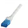 Cabo patch Ethernet EFB Elektronik K8109GR.5 Cat6a U/UTP, RJ-45 para RJ-45, 5 m, cinzento