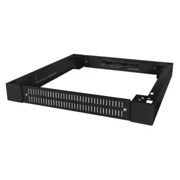 Base para rack EFB Elektronik 691750TS.66PB — aço, preto, 600×600×100 mm