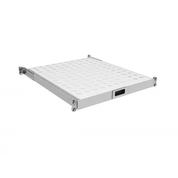 Prateleira para rack EFB Elektronik 19 polegadas 1U gaveta extensível carga máx. 30 kg