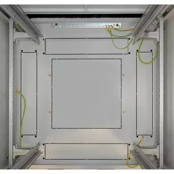 Armário rack EFB Elektronik PRO-3380GR.G1SV 33U autónomo, IP20, carga máx. 1360 kg, cinzento