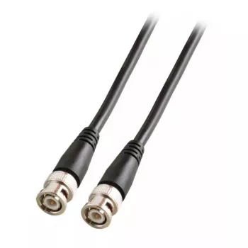 Cabo coaxial EFB Elektronik K8360.3V2 RG-59, 3 m, BNC–BNC, preto