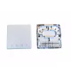 Caixa de ligação de rede EFB Elektronik FTTH-BOX-IN-6, caixa em plástico, 80×80×28 mm, branco