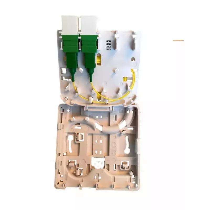 Caixa de ligação de rede EFB Elektronik FTTH-BOX-IN-6, caixa em plástico, 80×80×28 mm, branco
