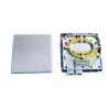 Caixa de ligação de rede EFB Elektronik FTTH-BOX-IN-6, caixa em plástico, 80×80×28 mm, branco