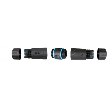 Adaptador RJ45 Cat.6 IP68 EFB Elektronik modelo IP68DFKRJ45WP – conector Ethernet à prova de água