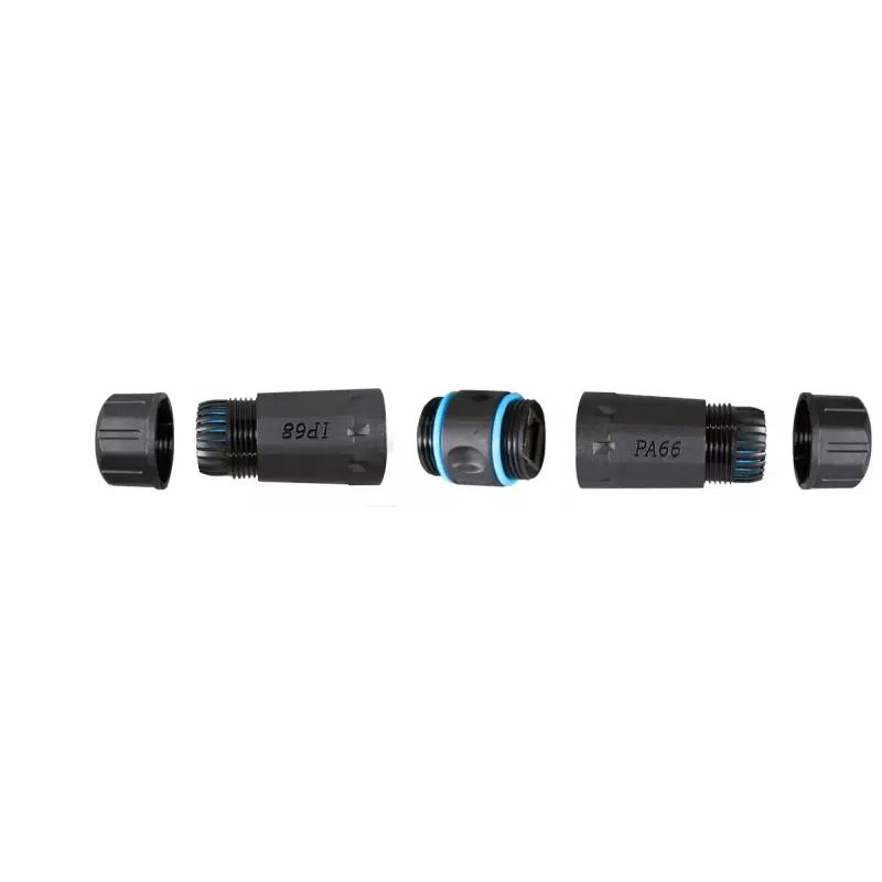 Adaptador RJ45 Cat.6 IP68 EFB Elektronik modelo IP68DFKRJ45WP – conector Ethernet à prova de água