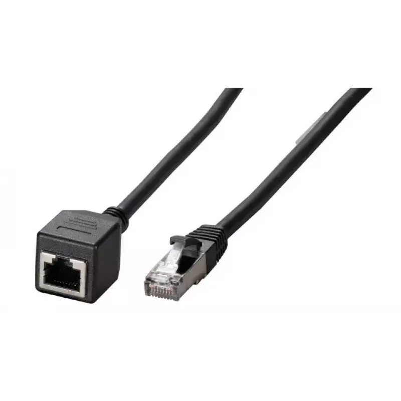 Cabo de rede EFB Elektronik K5546SW.10 RJ-45 Cat6a 10 m preto