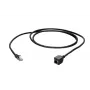 Cabo de rede EFB Elektronik K5546SW.5 RJ-45 Cat6a 5 m preto