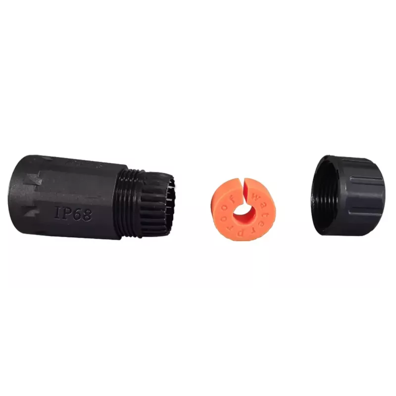 EFB Elektronik IP68DFKRJ456AWP conector de cabo 2x RJ-45 preto