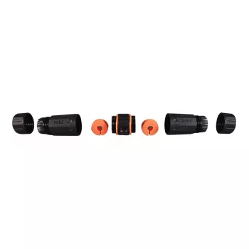 EFB Elektronik IP68DFKRJ456AWP conector de cabo 2x RJ-45 preto