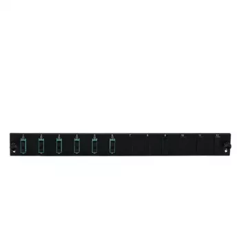 Acessório para patch panel EFB Elektronik SB-FP-6SC-D-V-OS2 — 1HE rack, 432×13×43,5 mm, cinzento