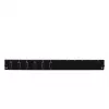 Acessório para patch panel EFB Elektronik SB-FP-S-6SC-D-V-OS2 — montagem em rack 1U, 6 SC duplex, preto, 432×13×43,5 mm