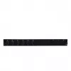 Acessório para patch panel EFB Elektronik SB-FP-S-6SC-D-V-OS2 — montagem em rack 1U, 6 SC duplex, preto, 432×13×43,5 mm