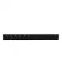 Acessório para patch panel EFB Elektronik SB-FP-S-6SC-D-V-OS2 — montagem em rack 1U, 6 SC duplex, preto, 432×13×43,5 mm