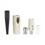 Conector de fibra ótica SC macho EFB Elektronik 53206.21 – conector SC simplex, bege/preto