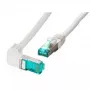 Cabo de rede EFB Elektronik MK6001W.1G RJ-45 Cat6a 1 m cinzento