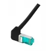 Cabo de rede EFB Elektronik MK6001W.0,5B 0,5 m Cat6a S/FTP preto