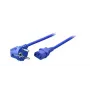 Cabo de alimentação EFB Elektronik EK588BL.1,8V2 1,8 m CEE7/7 C13