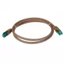 EFB MK6001.25BR Cat.6A S/FTP cabo patch castanho de 25 m