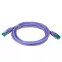 EFB Elektronik MK6001.1VI cabo de rede violeta 1 m Cat6a S/FTP