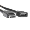 EFB Elektronik K5569SW14.2 Cabo de extensão DisplayPort 1.4, macho para fêmea, 2 m, preto