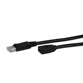 EFB Elektronik K5569SW14.2 Cabo de extensão DisplayPort 1.4, macho para fêmea, 2 m, preto