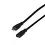 Cabo USB EFB Elektronik EBUSBC-USBC10GE.0,2 USB 3.2 Gen 2 0,2 m USB C preto