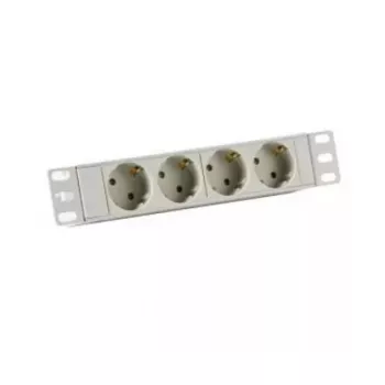 Extensão de energia EFB Elektronik EK631DE.10GR 2 m 4 tomadas AC interior cinzento