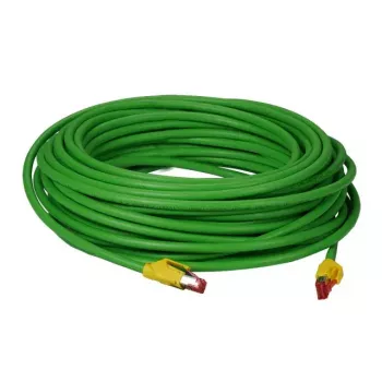 EFB K8030.3 Cat5e SF/UTP PUR TM21 cabo patch para cadeia porta-cabos verde/amarelo de 3 m