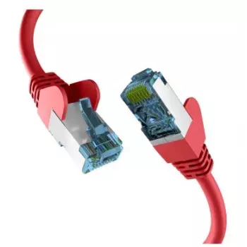 Cabo de rede EFB Elektronik EC020200174 RJ-45 Cat7 25 m vermelho