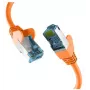 Cabo de rede EFB Elektronik EC020200229 RJ-45 Cat7 20 m laranja