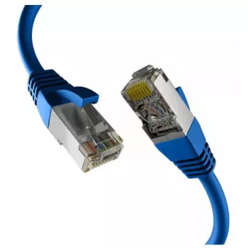 Cabo de rede M-Cab EC020200235 RJ-45 Cat8.1 1 m azul