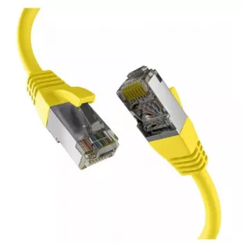 Cabo de rede EFB Elektronik EC020200247 RJ-45 Cat8.1 1,5 m amarelo