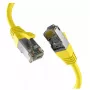Cabo de rede EFB Elektronik EC020200247 RJ-45 Cat8.1 1,5 m amarelo