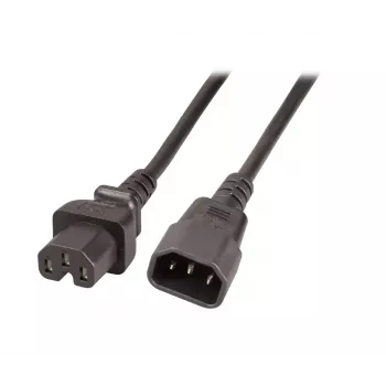 Cabo de alimentação EFB Elektronik EK585.2V2 2 m IEC C14 IEC C15 250 V 10 A