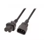 Cabo de alimentação EFB Elektronik EK585.2V2 2 m IEC C14 IEC C15 250 V 10 A