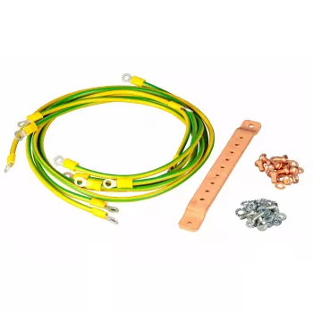 Terminais de ligação à terra EFB Elektronik K3930V2N verde amarelo cobre aço